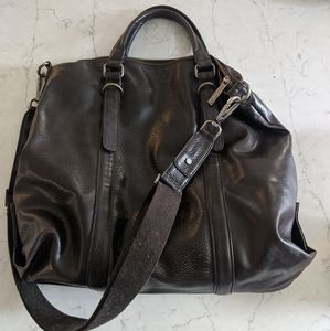 Dark Brown Matt & Nat Hobo Shoulder Bag